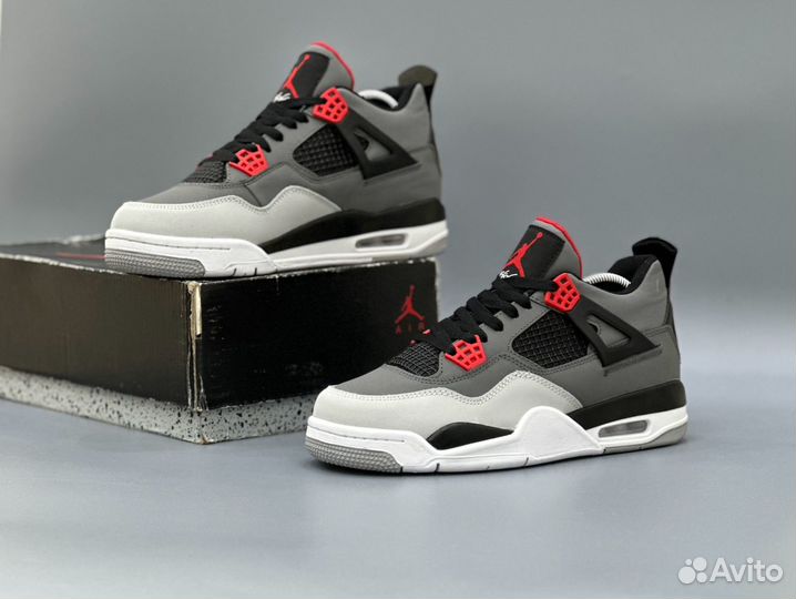 Nike Air Jordan 4 зимние кроссовки