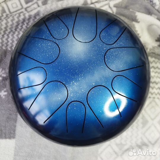 Глюкофон 30 см Си минор двойной этнический 440 гц