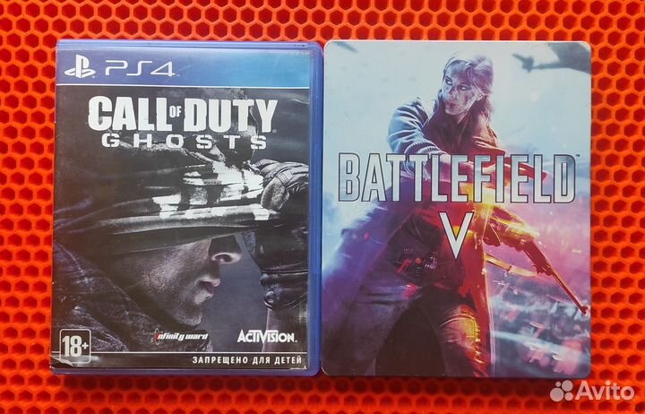 Call of duty ghosts и Battlefield V для PS4