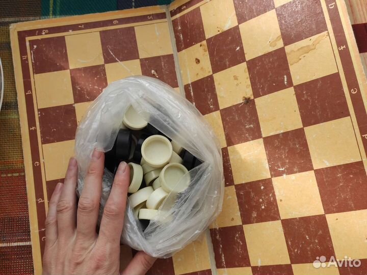 Советское лото, шашки, игры