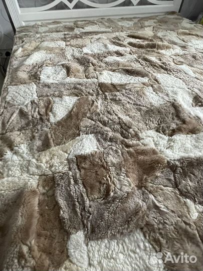 Покрывало из натурального меха