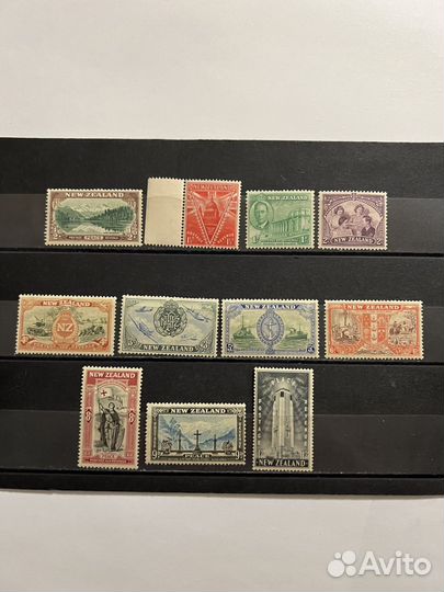 Марки Новой Зеландии. 1946 г