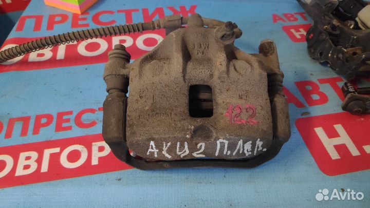 Суппорт передний левый hyundai accent