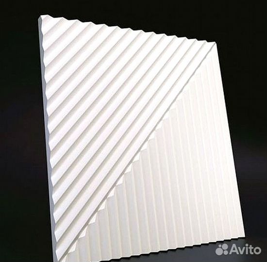 Гипсовая 3D панель DecoStyl Геометрия 2