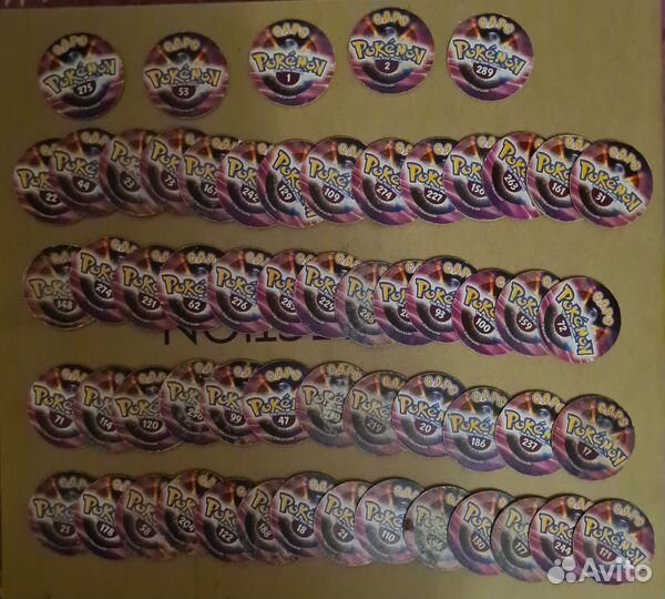 Фишки (сотки) pokemon