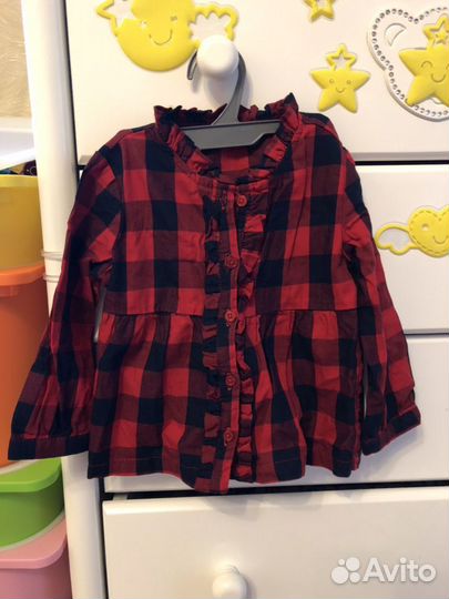 Комплект рубашек на девочку