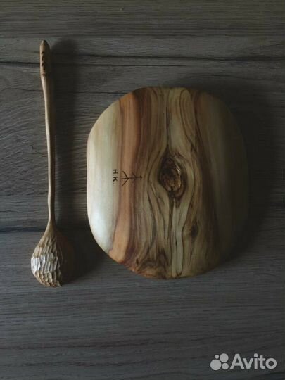 Заказ ложка и тарелка