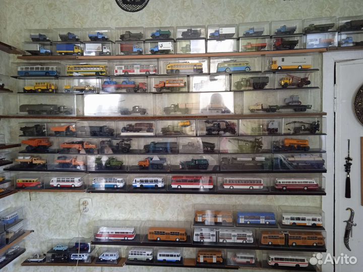 Модели 1:43 Советские, Российские, Китай