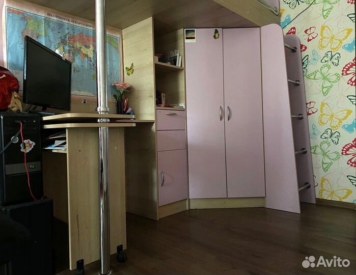 Кровать чердак