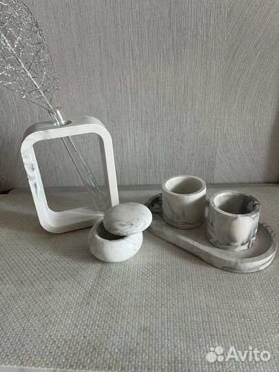 Набор из гипса для туалетного столика