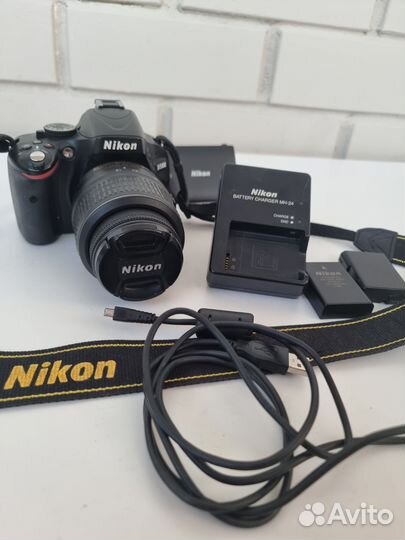Зеркальный фотоаппарат nikon d5100