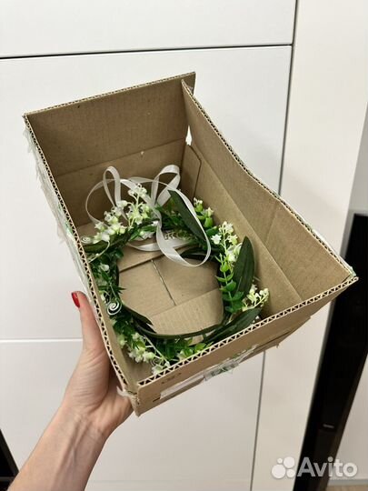 Венок из ландыша детский