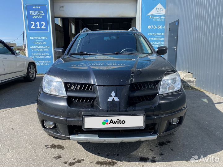 Mitsubishi Outlander 2.4 AT, 2008, 184 000 км
