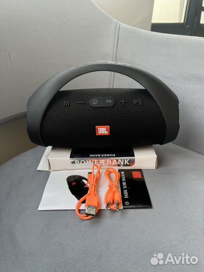 Bluetooth колонка BoomsBox мини + пауэр банк