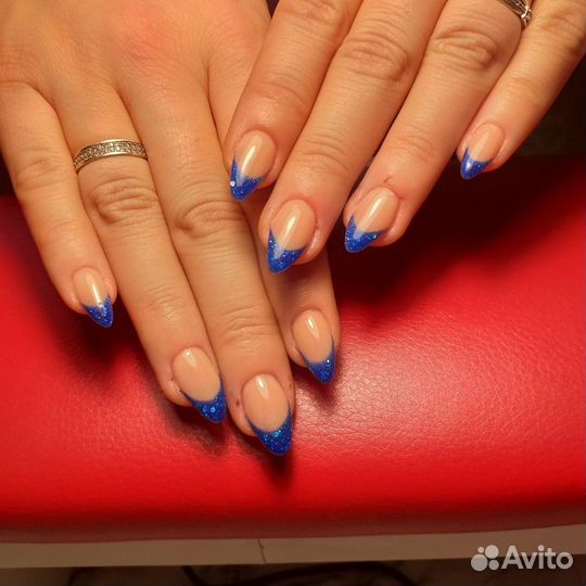 Наращивание ногтей, шеллак