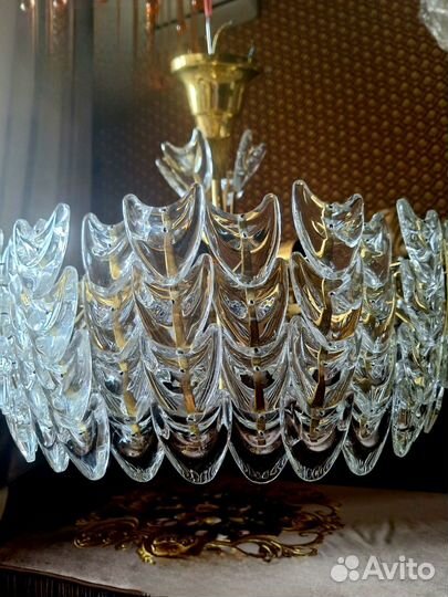 Хрустальная люстра. Винтаж