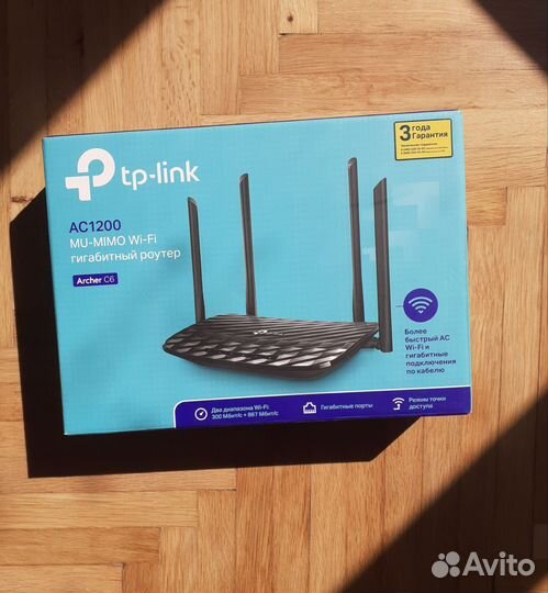 Wifi роутер tp link Archer c6