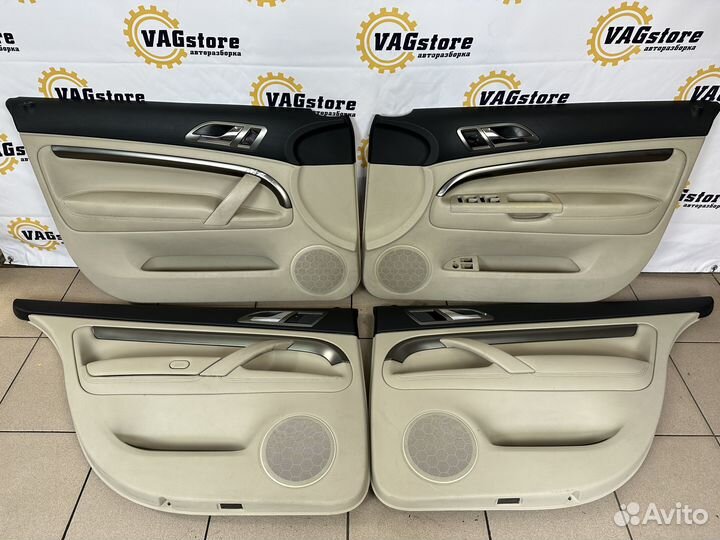 Обшивки дверей Skoda Superb 2006