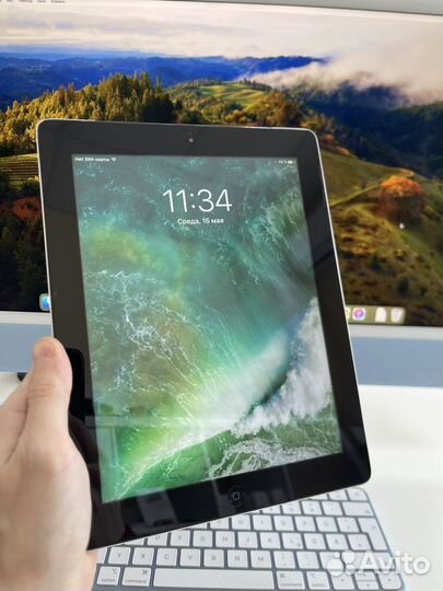 iPad 4 32gb space gray wifi + sim