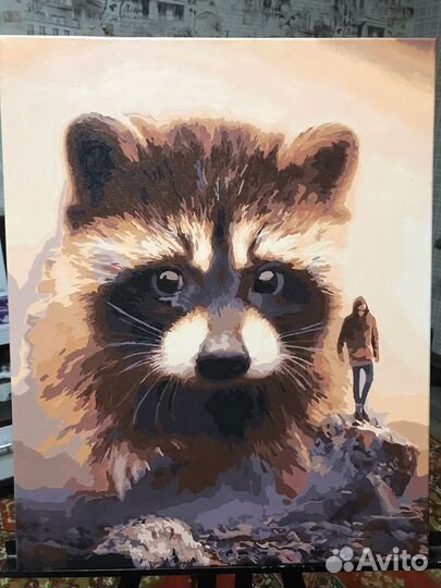 Картины по номерам раскрашенная