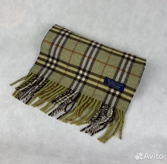 Винтажный кашемировый шарф Burberrys