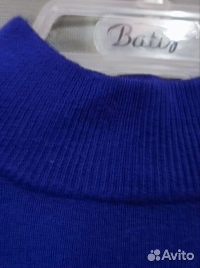 Водолазка тёплая синяя