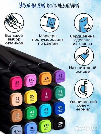 Маркеры для скетчинга