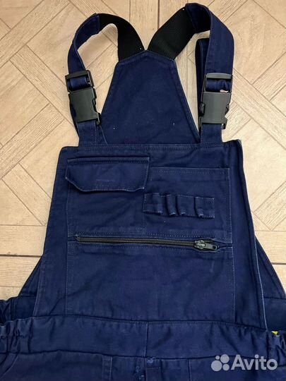 Полукомбинезон рабочий хб утепленный 50 52
