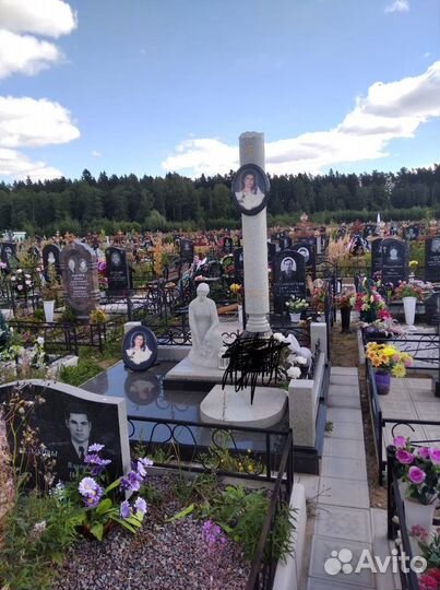 Обустройство могил, памятники, ограды