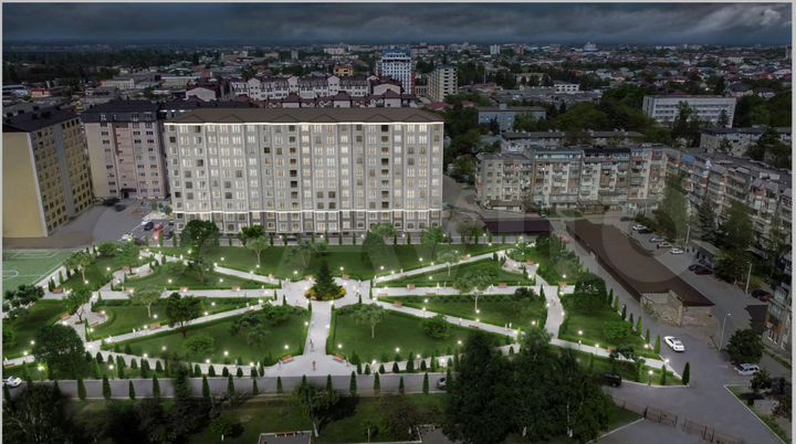 1-к. квартира, 50,4 м², 5/10 эт.