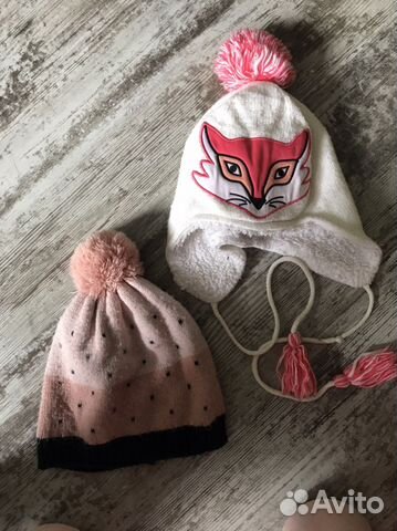 Шапки для девочки 5-6 лет