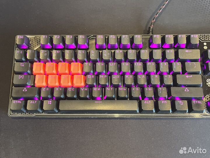 Клавиатура проводная A4Tech Bloody B810R