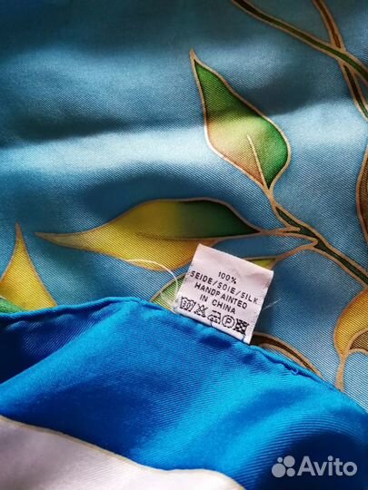 Rosa Parks подписной платок натуральный шёлк 90х90