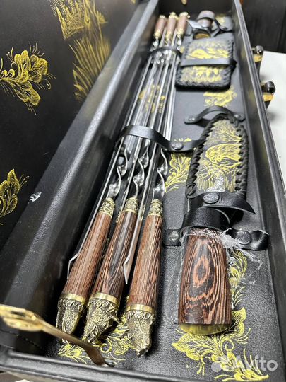 Шашлычный набор в кейсе