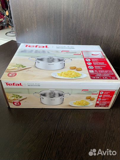 Кастрюля tefal новая