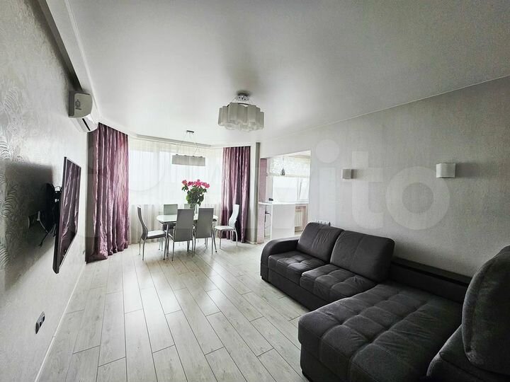 3-к. квартира, 82 м², 16/17 эт.