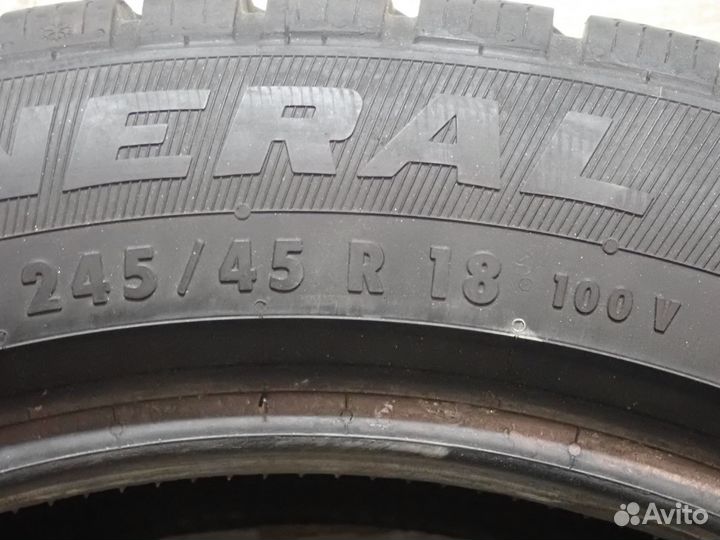 General Tire Altimax Winter 3 245/45 R18 100V