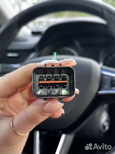 Ответная часть разъема (фишка) фары Kia Hyundai