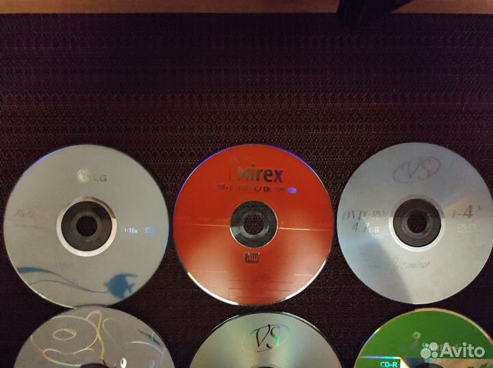 DVD-R, DVD-RW, CD-R новые диски