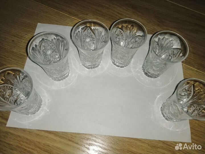 Стопка (рюмка) хрустальная