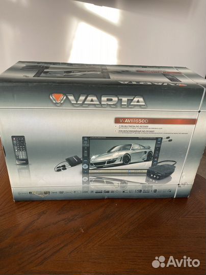 Автомагнитола с DVD + монитор varta V-AVM650D