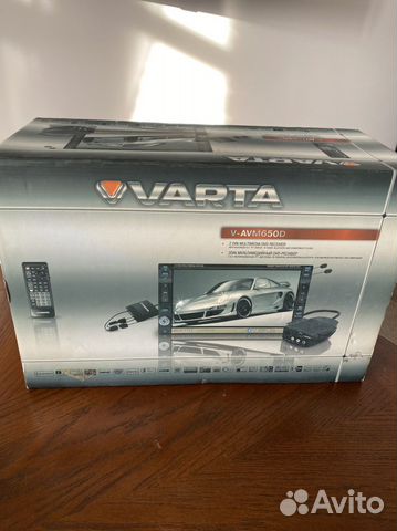 Автомагнитола с DVD + монитор varta V-AVM650D