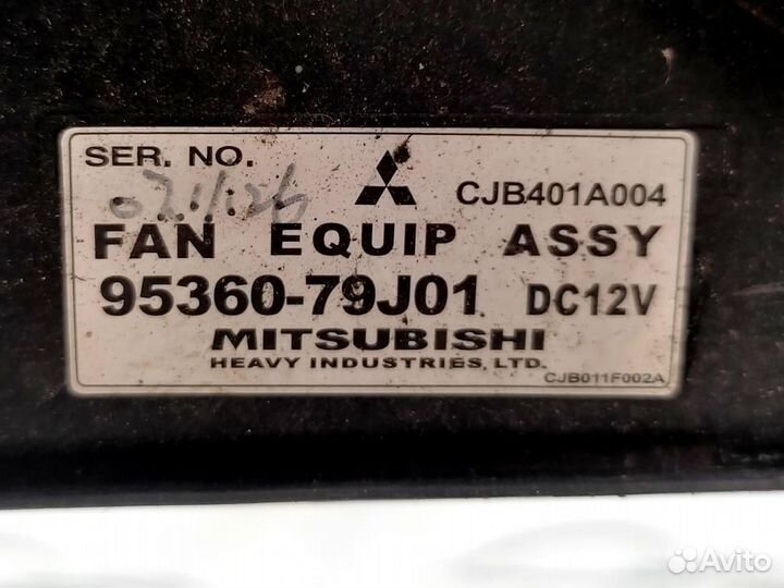 Вентилятор кондиционера (2006-2013) Suzuki SX4