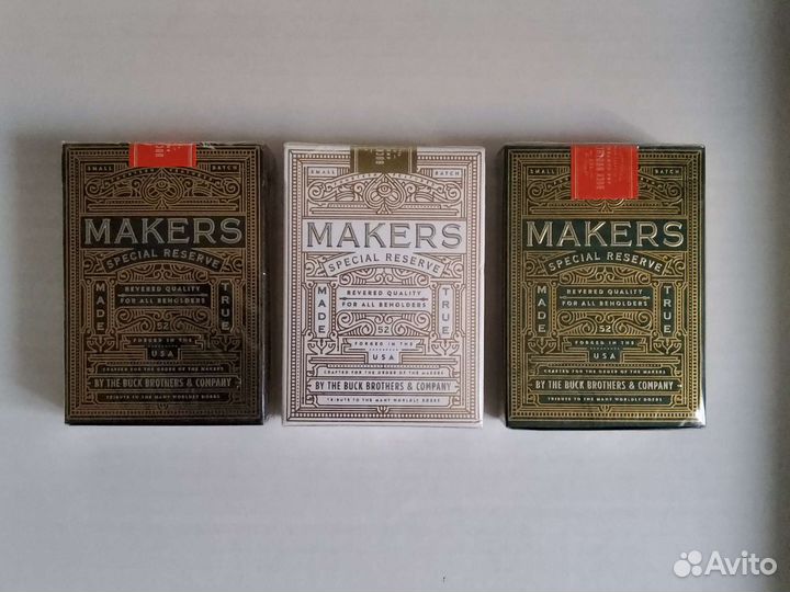 Игральные карты сет Makers