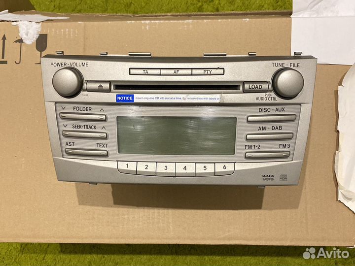 Магнитола оригинальная CD Toyota Camry V40