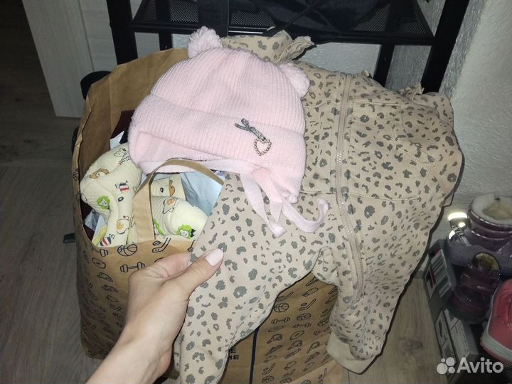 Вещи пакетом на девочку до 8 месяцев