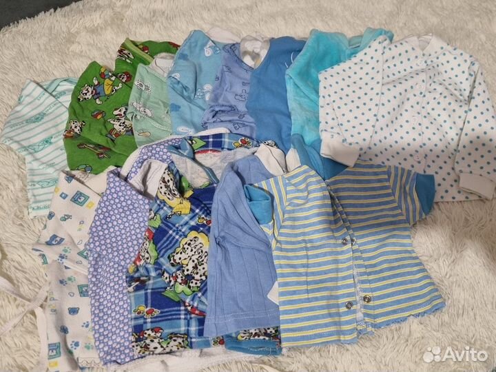 Детские вещи на мальчика пакетом