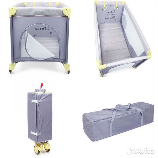 Детская кровать манеж