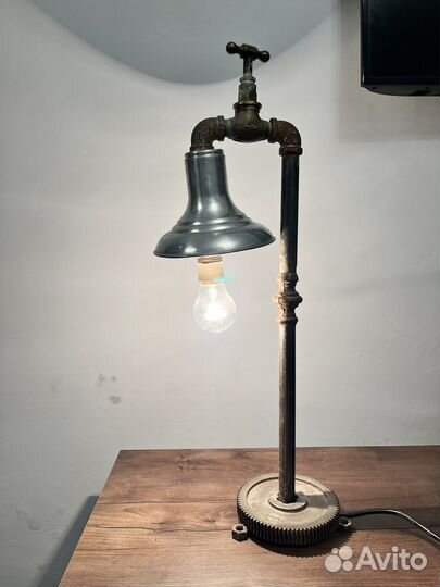 Лампа в стиле лофт