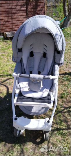 Коляска 2 в 1 adamex монте карбон